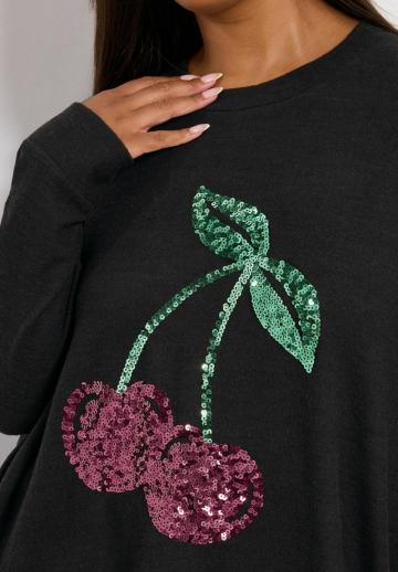 Длинный пуловер