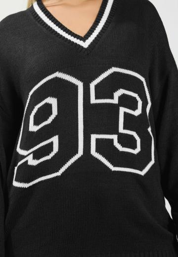 Длинный пуловер