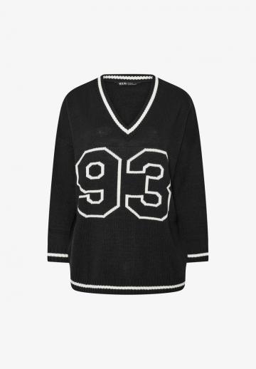 Длинный пуловер