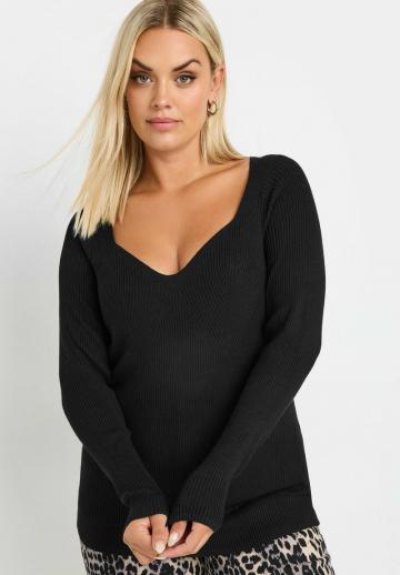 Длинный пуловер