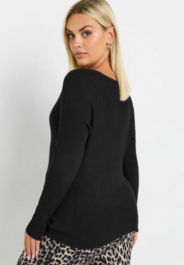 Длинный пуловер