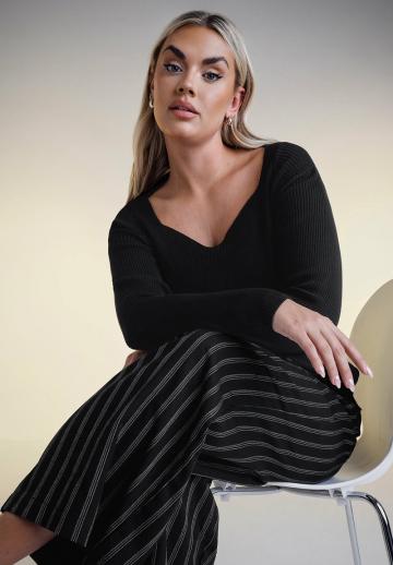 Длинный пуловер