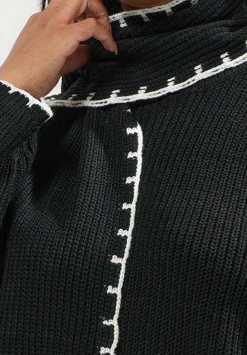 Длинный пуловер