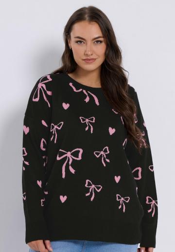 Длинный пуловер