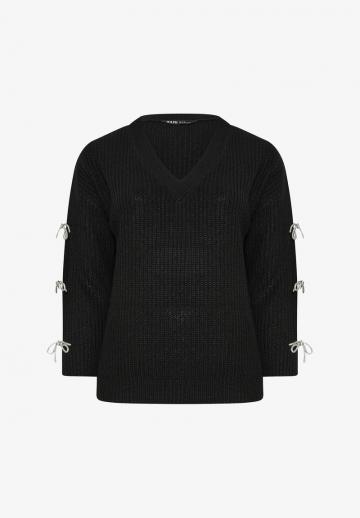 Длинный пуловер