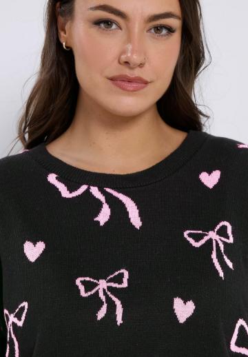 Длинный пуловер