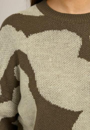 Длинный пуловер