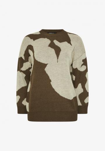 Длинный пуловер