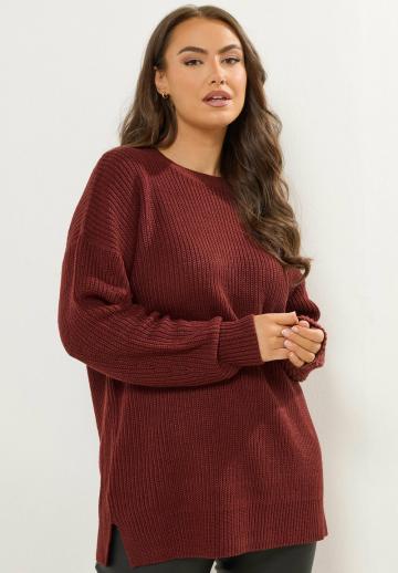 Длинный пуловер