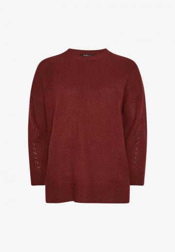 Длинный пуловер