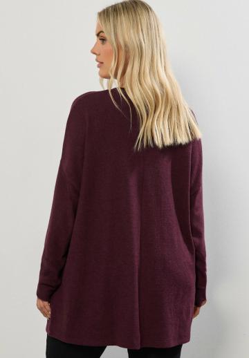 Длинный пуловер