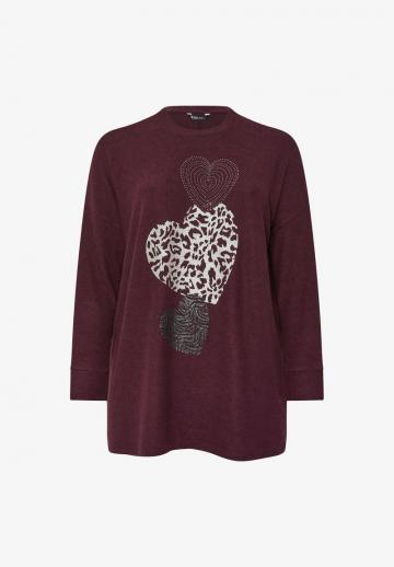 Длинный пуловер