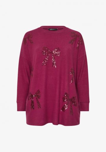 Длинный пуловер