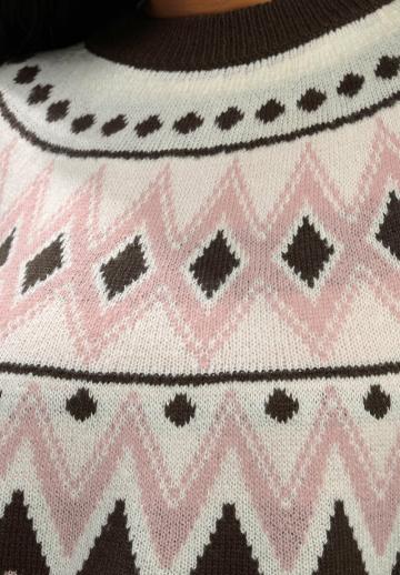 Длинный пуловер