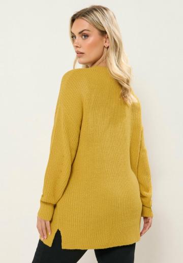 Длинный пуловер