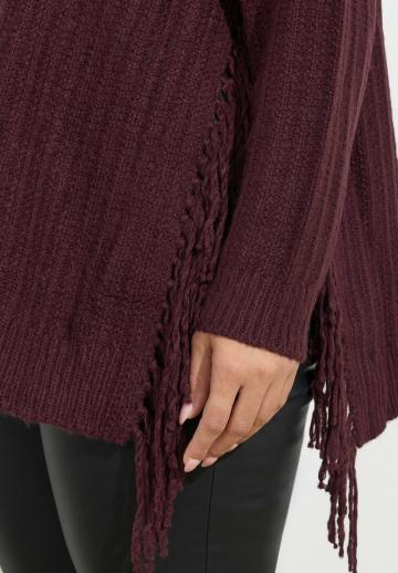 Длинный пуловер