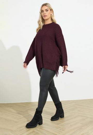 Длинный пуловер