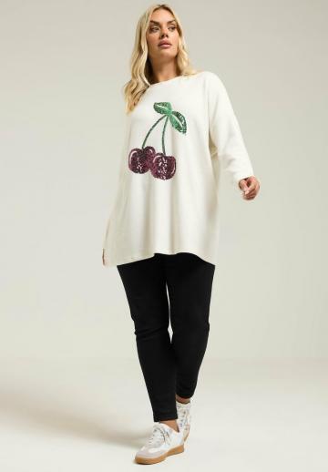 Длинный пуловер