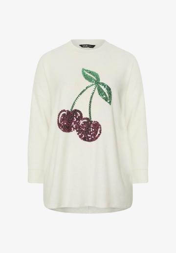 Длинный пуловер