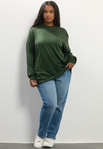 Длинный пуловер