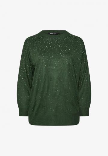 Длинный пуловер