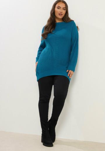 Длинный пуловер