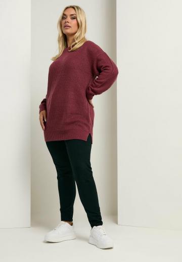 Длинный пуловер