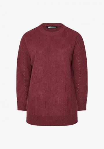 Длинный пуловер