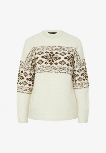 Длинный пуловер