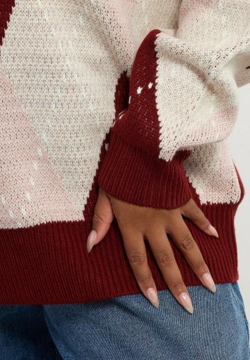 Длинный пуловер