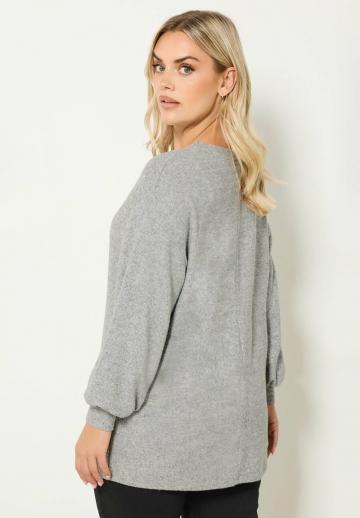 Длинный пуловер