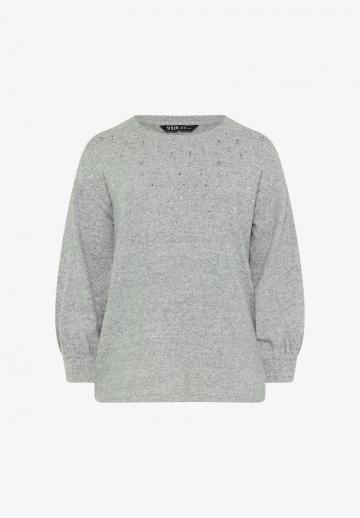 Длинный пуловер