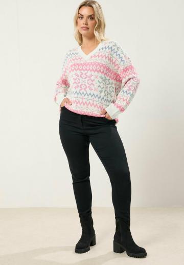 Длинный пуловер