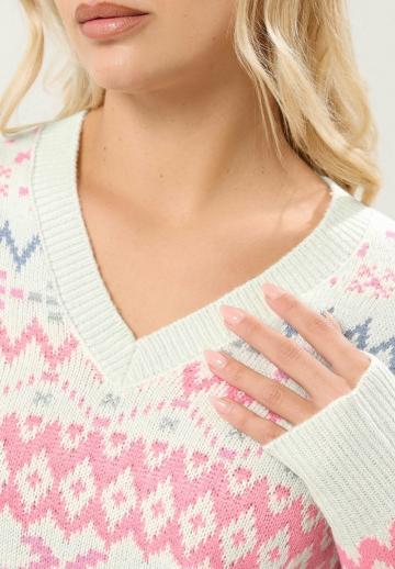 Длинный пуловер