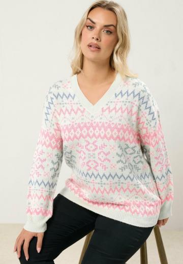 Длинный пуловер