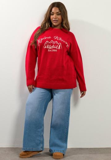 Длинный пуловер