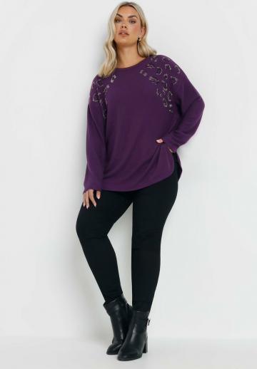 Длинный пуловер