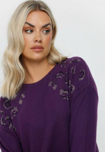 Длинный пуловер