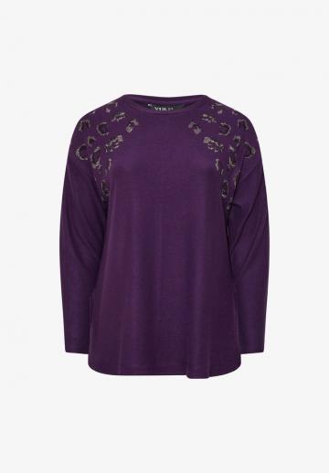 Длинный пуловер