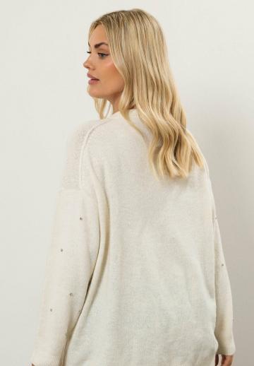 Длинный пуловер