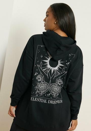 Пуловер с капюшоном