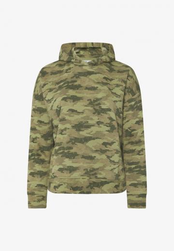 Пуловер с капюшоном