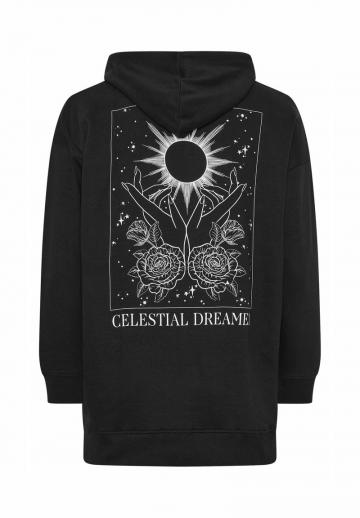 Пуловер с капюшоном