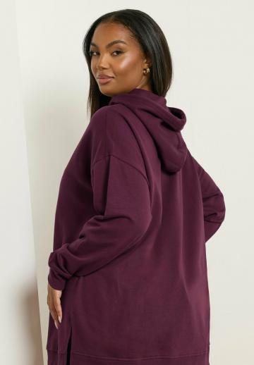 Пуловер с капюшоном