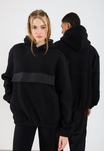 Пуловер с капюшоном