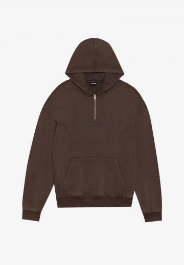 Пуловер с капюшоном