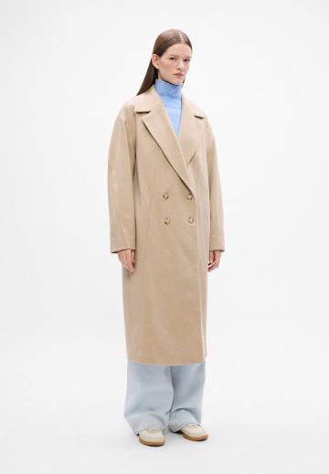 Шерстяное пальто