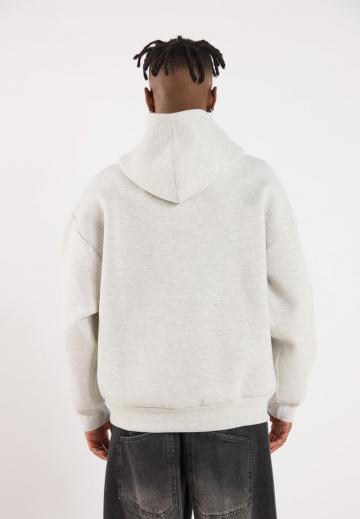 Пуловер с капюшоном