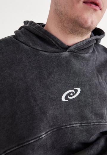 Пуловер с капюшоном