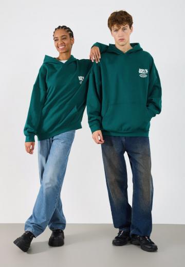 Пуловер с капюшоном